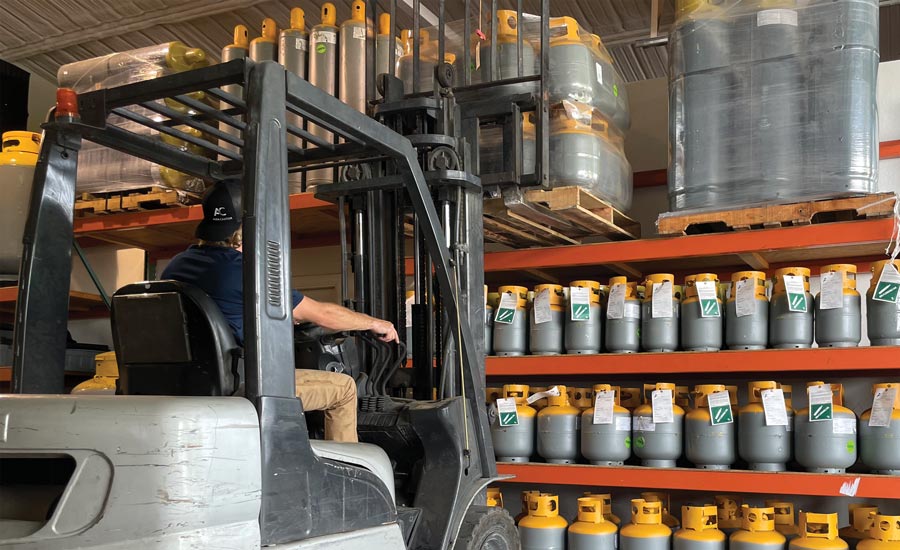 Training Warehouse Oil & Gas Industry