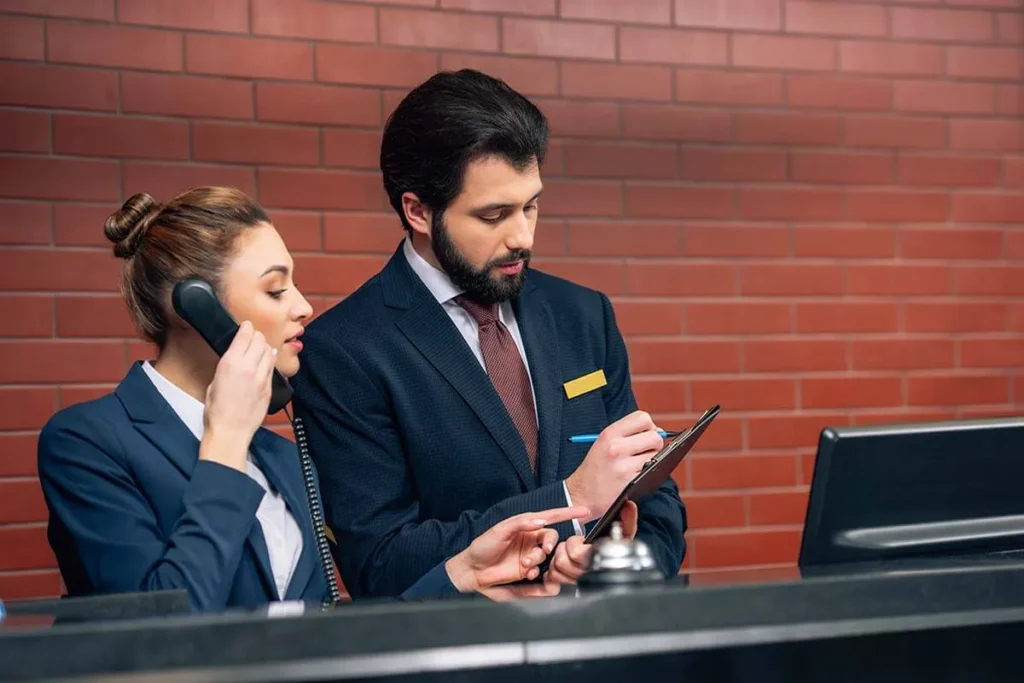 Training Basic Attitude for Receptionist